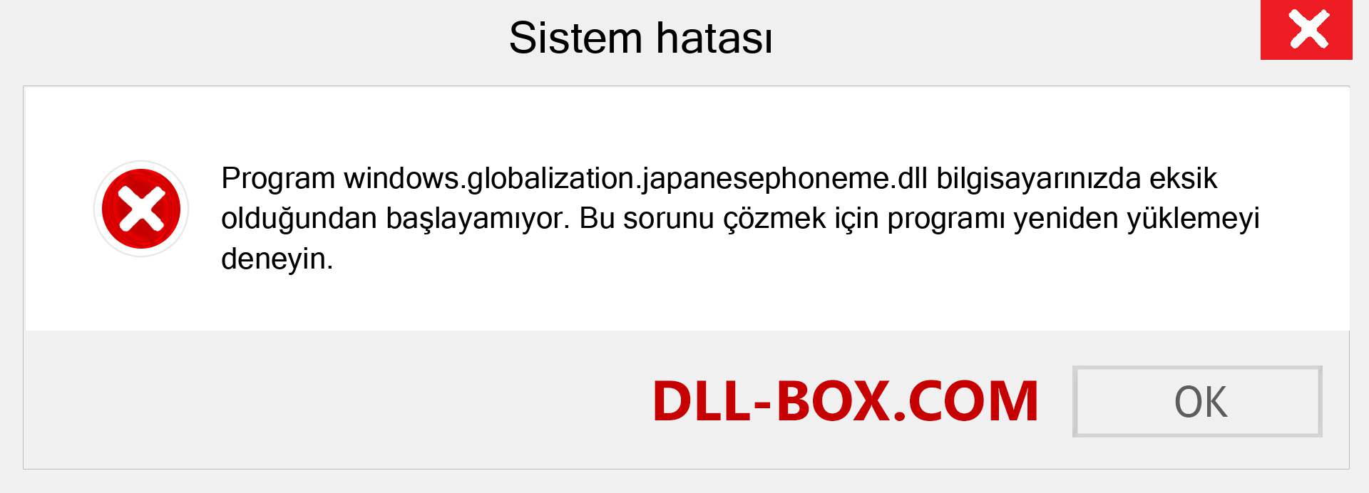 windows.globalization.japanesephoneme.dll dosyası eksik mi? Windows 7, 8, 10 için İndirin - Windows'ta windows.globalization.japanesephoneme dll Eksik Hatasını Düzeltin, fotoğraflar, resimler